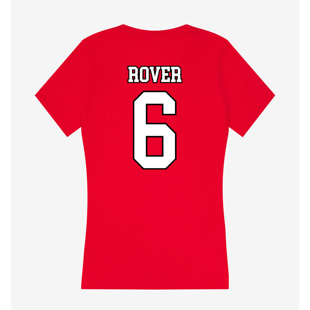 Youngstown State - NCAA Baseball : Tommy Rover - Women's V-Neck T-Shirt-1