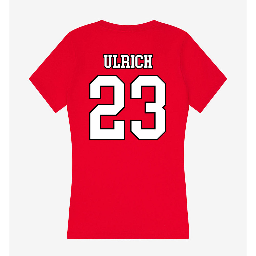 Youngstown State - NCAA Baseball : Sloan Ulrich - Women's V-Neck T-Shirt-1