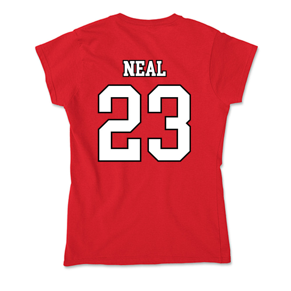 Youngstown State - NCAA Football : Zion Neal - Soft Style Women’s T-Shirt-1