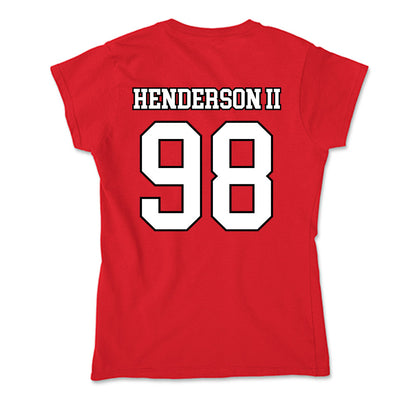 Youngstown State - NCAA Football : Marcus Henderson ii - Soft Style Women’s T-Shirt-1
