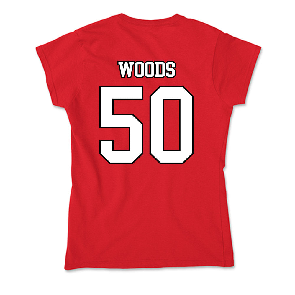 Youngstown State - NCAA Football : Grant Woods - Soft Style Women’s T-Shirt-1
