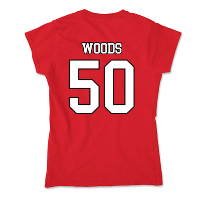 Youngstown State - NCAA Football : Grant Woods - Soft Style Women’s T-Shirt-1