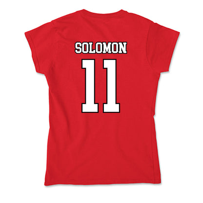 Youngstown State - NCAA Football : Mike Solomon - Soft Style Women’s T-Shirt-1