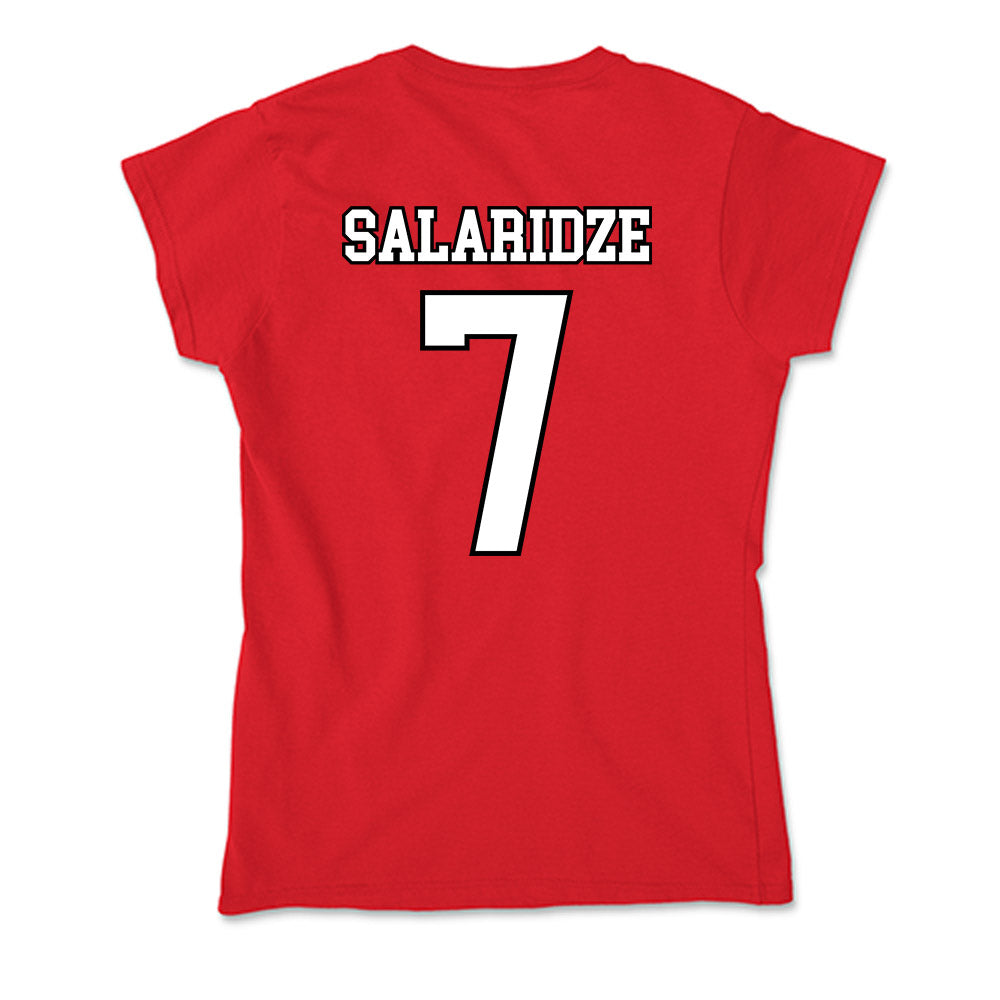 Youngstown State - NCAA Men's Basketball : Vladimer Salaridze - Soft Style Women’s T-Shirt-1