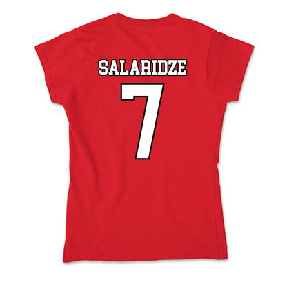 Youngstown State - NCAA Men's Basketball : Vladimer Salaridze - Soft Style Women’s T-Shirt-1