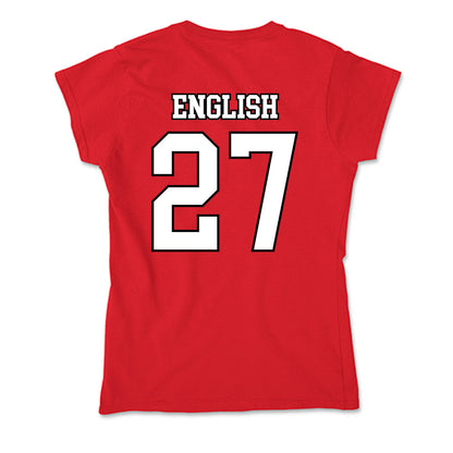 Youngstown State - NCAA Baseball : Aidan English - Soft Style Women’s T-Shirt-1
