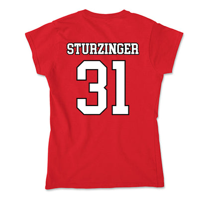 Youngstown State - NCAA Football : Weston Sturzinger - Soft Style Women’s T-Shirt-1