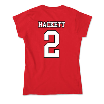 Youngstown State - NCAA Football : Isaiah Hackett - Soft Style Women’s T-Shirt-1