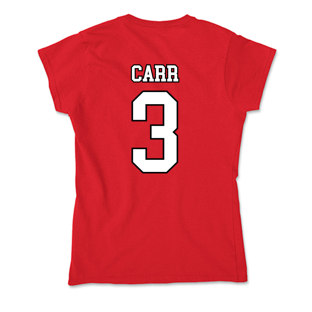 Youngstown State - NCAA Women's Volleyball : Natalie Carr - Soft Style Women’s T-Shirt-1