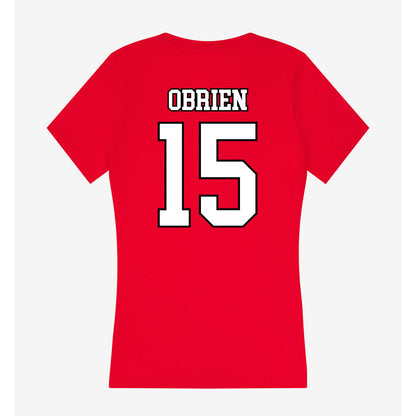 Youngstown State - NCAA Softball : Isabella OBrien - Women's V-Neck T-Shirt-1