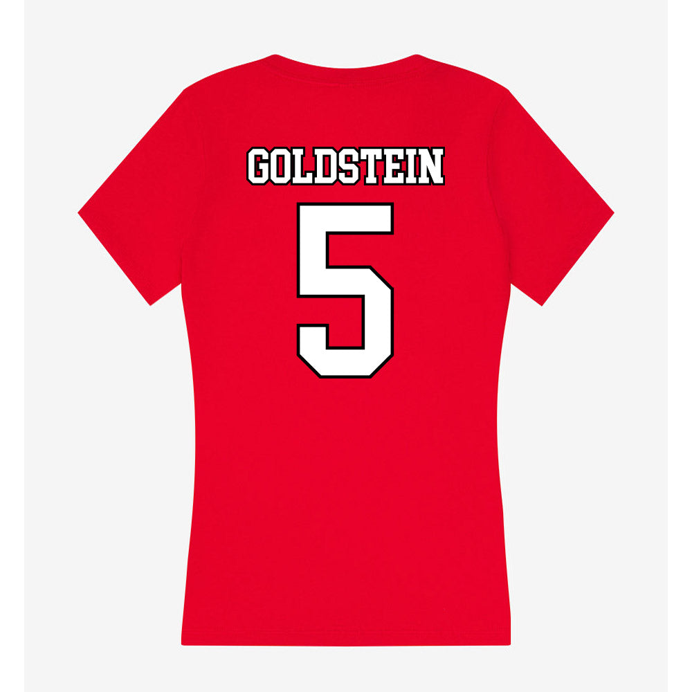 Youngstown State - NCAA Women's Soccer : Hayden Goldstein - Women's V-Neck T-Shirt-1