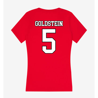 Youngstown State - NCAA Women's Soccer : Hayden Goldstein - Women's V-Neck T-Shirt-1