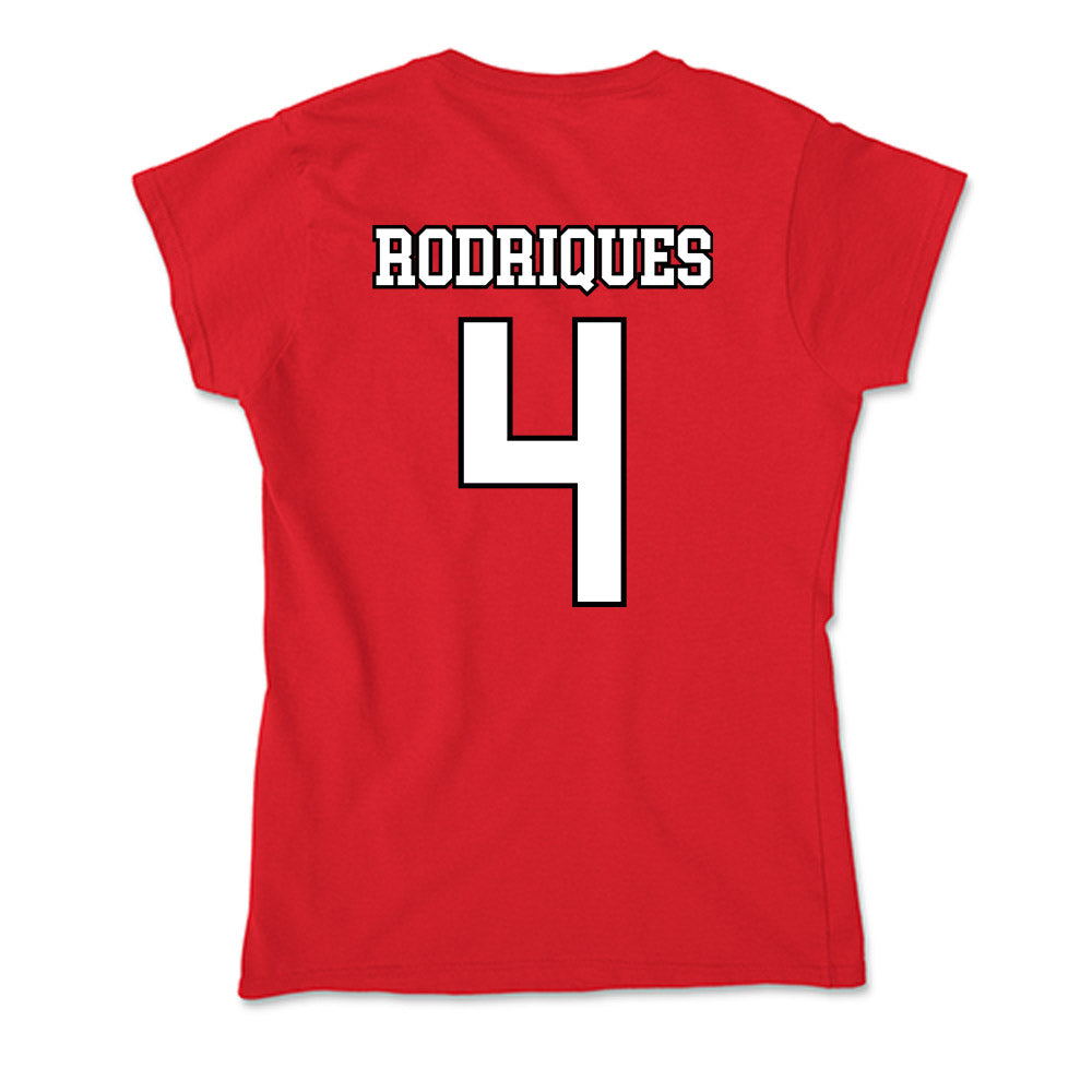 Youngstown State - NCAA Baseball : Michael Rodriques - Soft Style Women’s T-Shirt-1