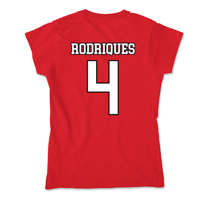 Youngstown State - NCAA Baseball : Michael Rodriques - Soft Style Women’s T-Shirt-1