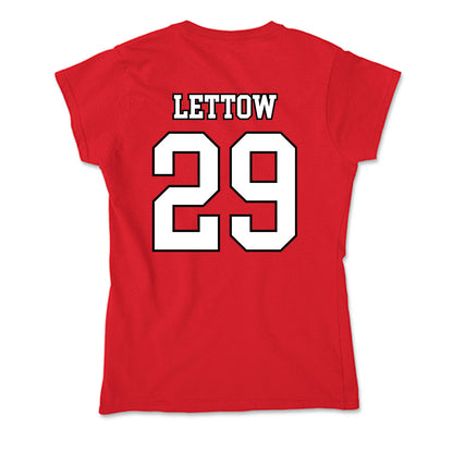 Youngstown State - NCAA Baseball : Dillon Lettow - Soft Style Women’s T-Shirt-1