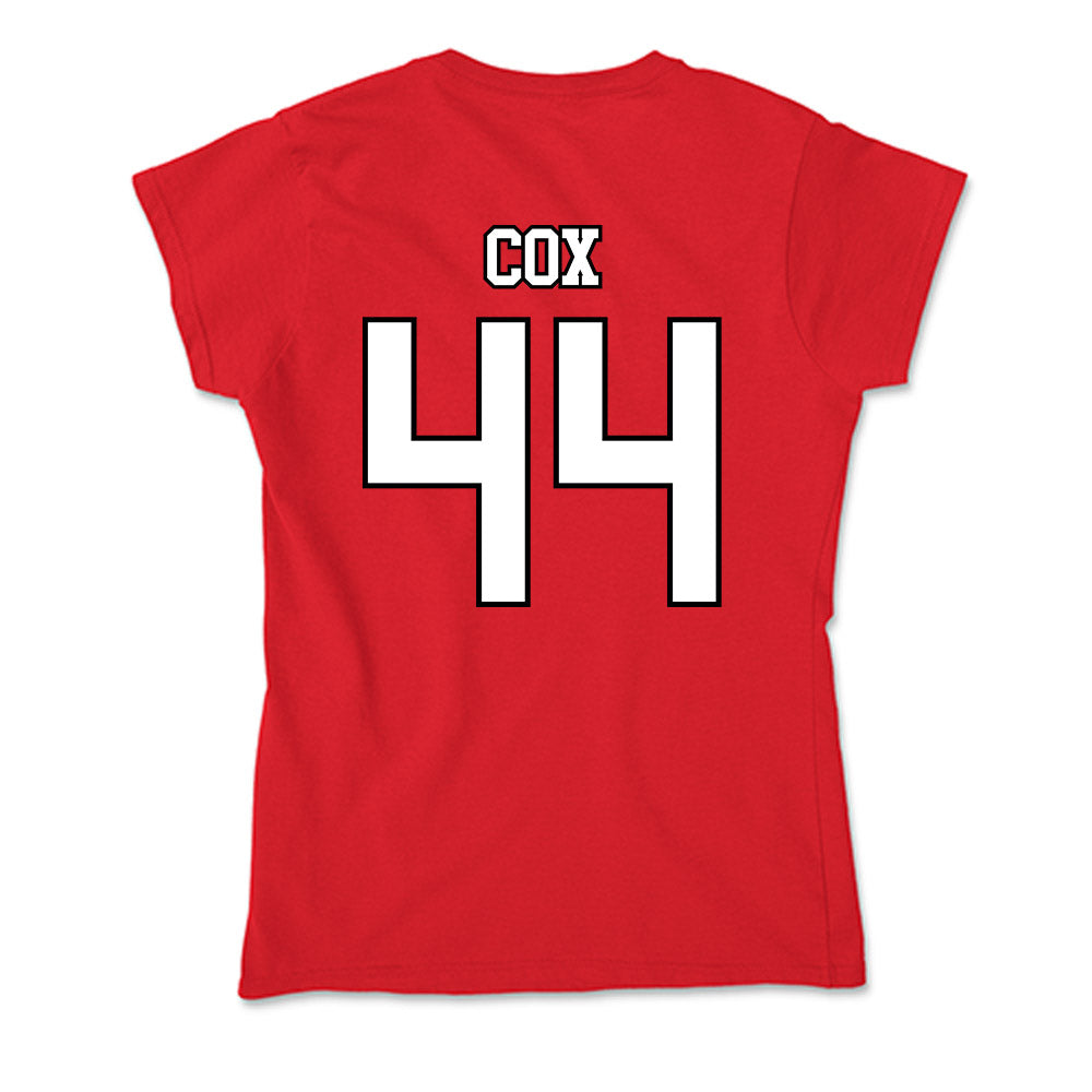 Youngstown State - NCAA Baseball : Banks Cox - Soft Style Women’s T-Shirt-1