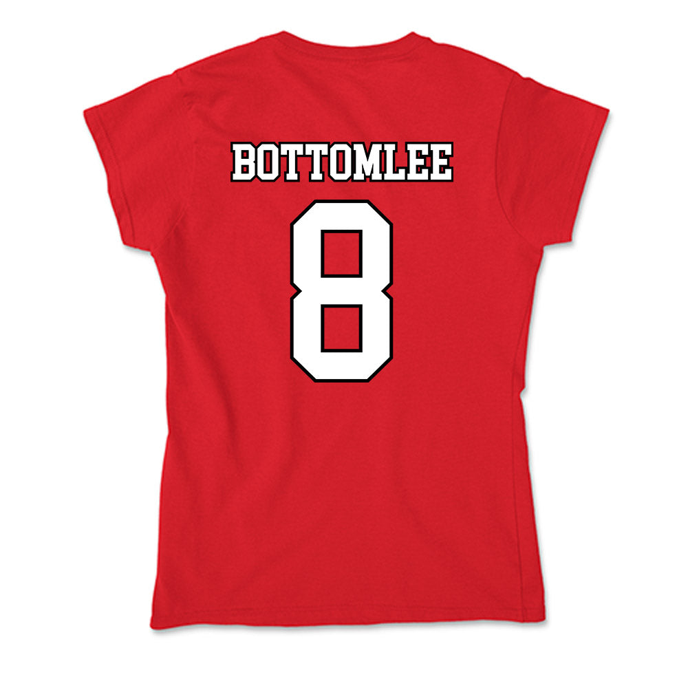 Youngstown State - NCAA Softball : Naomi Bottomlee - Soft Style Women’s T-Shirt-1