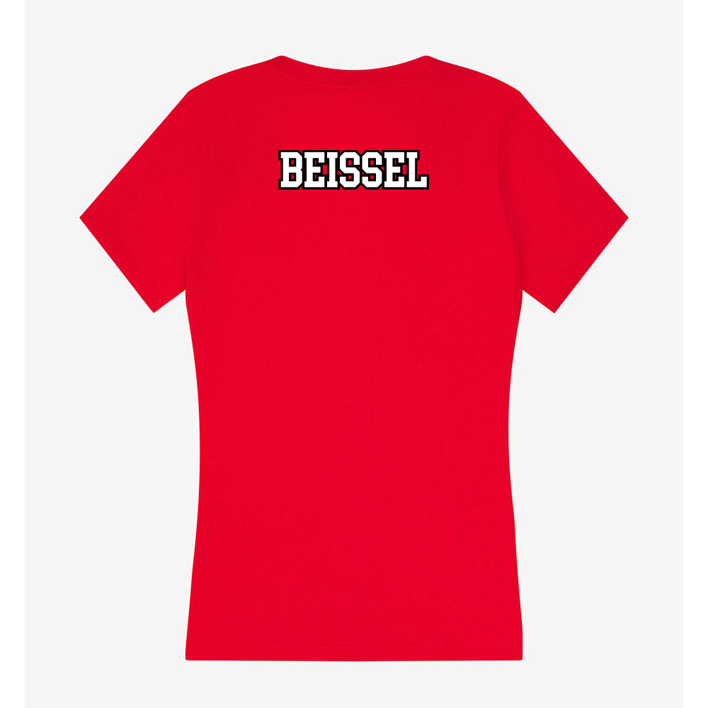 Youngstown State - NCAA Women's Bowling : Kara Beissel - Women's V-Neck T-Shirt-1