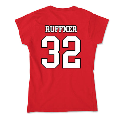 Youngstown State - NCAA Baseball : Teddy Ruffner - Soft Style Women’s T-Shirt-1