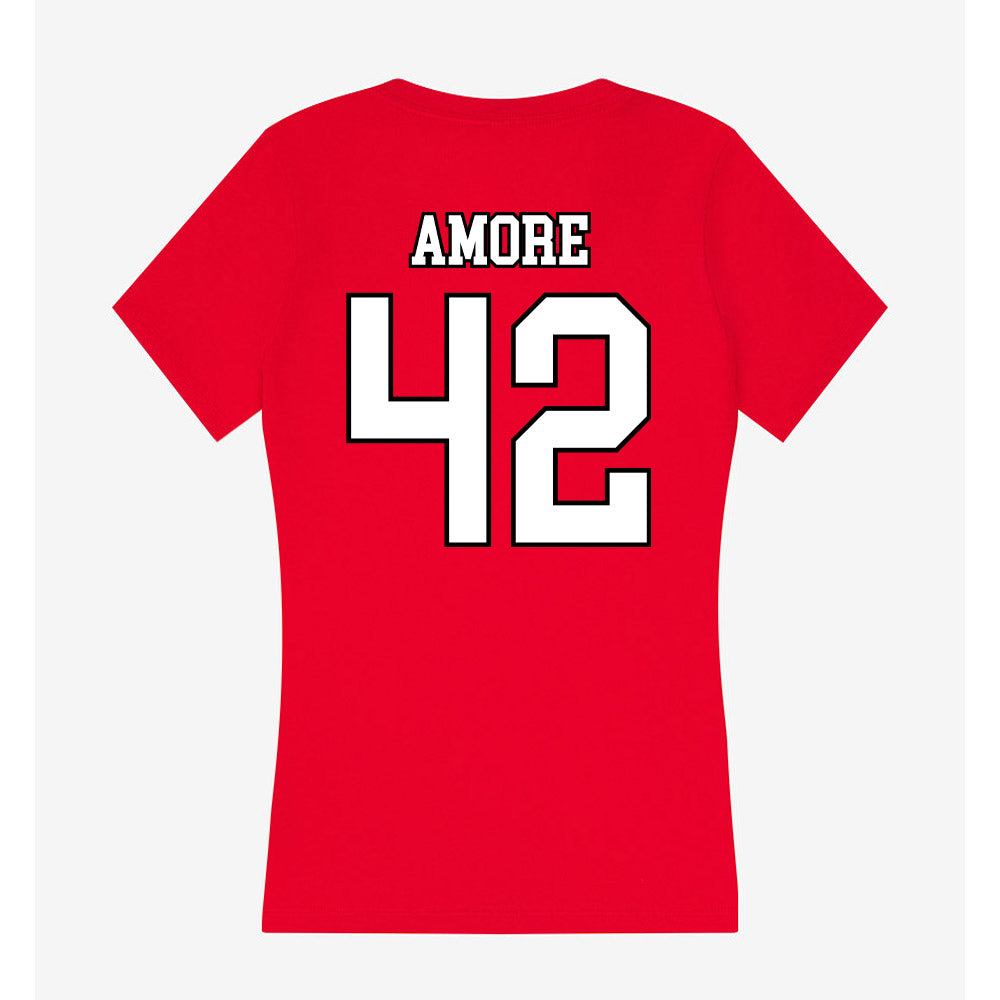 Youngstown State - NCAA Football : Lachlan Amore - Women's V-Neck T-Shirt-1