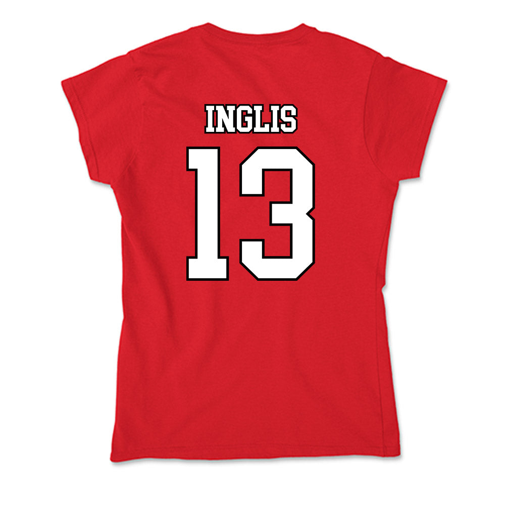 Youngstown State - NCAA Football : Danny Inglis - Soft Style Women’s T-Shirt-1