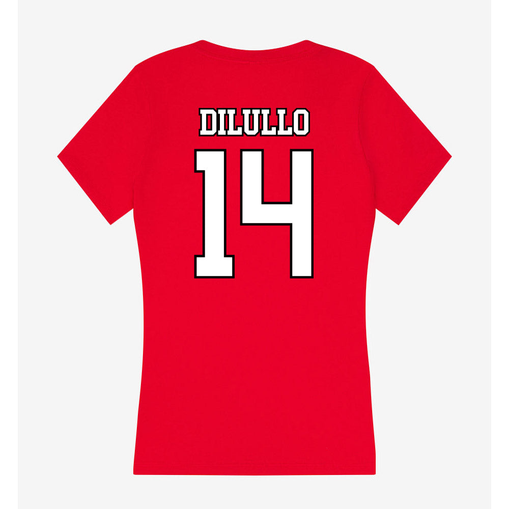 Youngstown State - NCAA Baseball : Ryan DiLullo - Women's V-Neck T-Shirt-1