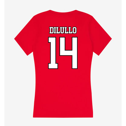 Youngstown State - NCAA Baseball : Ryan DiLullo - Women's V-Neck T-Shirt-1