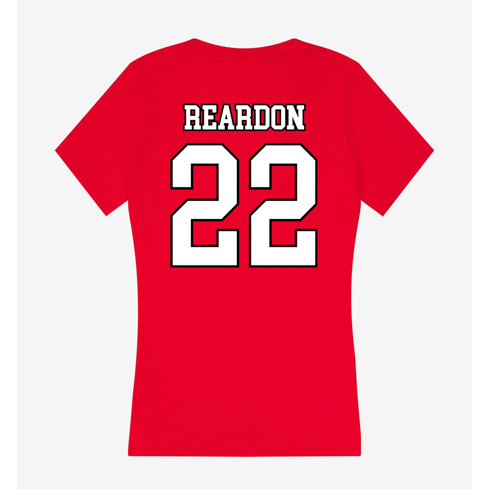 Youngstown State - NCAA Football : Matthew Reardon - Women's V-Neck T-Shirt-1