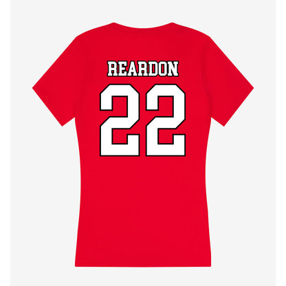 Youngstown State - NCAA Football : Matthew Reardon - Women's V-Neck T-Shirt-1