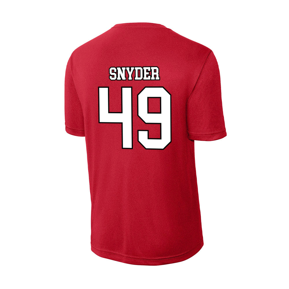 Youngstown State - NCAA Football : AJ Snyder - Activewear T-Shirt-1