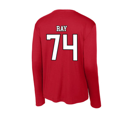 Youngstown State - NCAA Football : Steven Ray - Activewear Long Sleeve T-Shirt-1