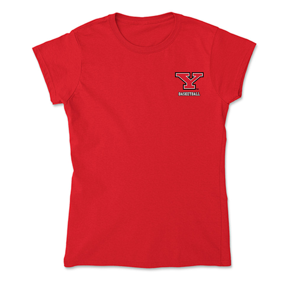 Youngstown State - NCAA Men's Basketball : Jamar Livingston - Soft Style Women’s T-Shirt-0