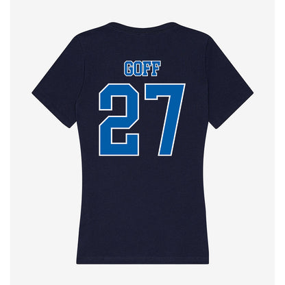 New Orleans - NCAA Baseball : Bryson Goff - Women's V-Neck T-Shirt-1