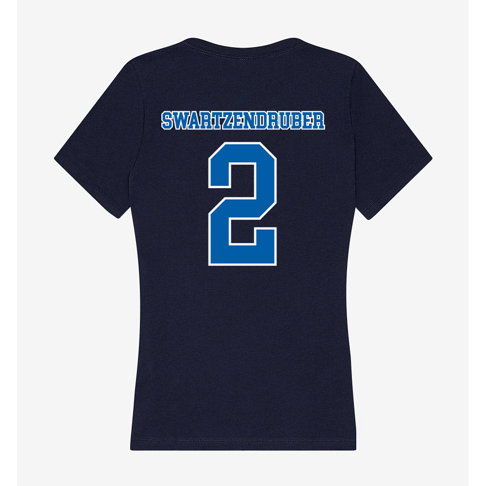 New Orleans - NCAA Beach Volleyball : Shaylee Swartzendruber - Women's V-Neck T-Shirt-1