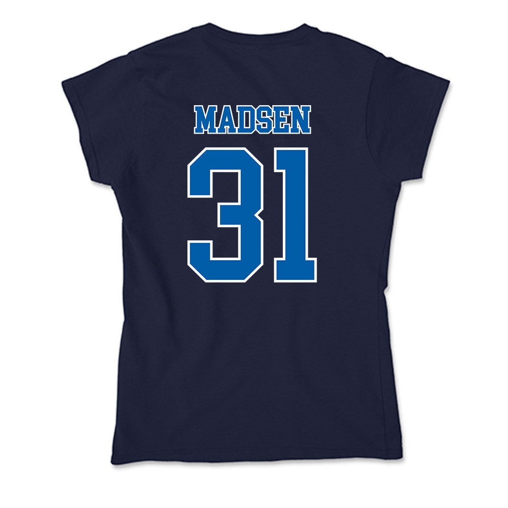 New Orleans - NCAA Beach Volleyball : Jordan Madsen - Soft Style Women’s T-Shirt-1