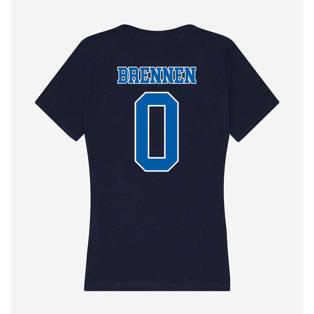 New Orleans - NCAA Women's Basketball : Hailee Brennen - Women's V-Neck T-Shirt-1