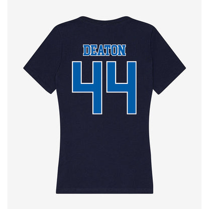 New Orleans - NCAA Baseball : Brice Deaton - Women's V-Neck T-Shirt-1