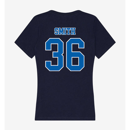 New Orleans - NCAA Baseball : Brycen Smith - Women's V-Neck T-Shirt-1
