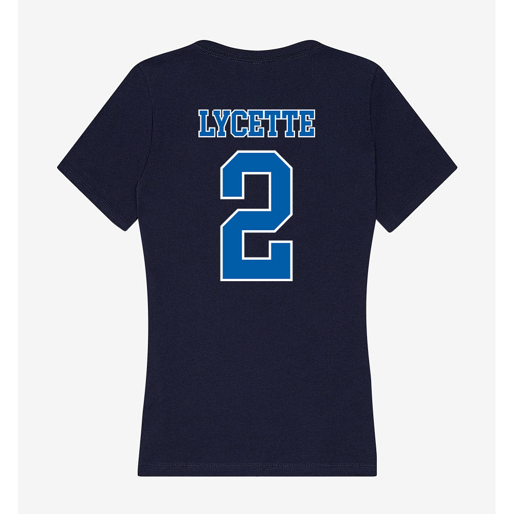 New Orleans - NCAA Baseball : Luke Lycette - Women's V-Neck T-Shirt-1