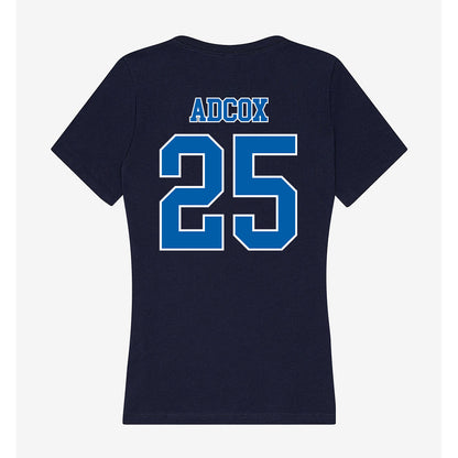 New Orleans - NCAA Baseball : Jayden Adcox - Women's V-Neck T-Shirt-1
