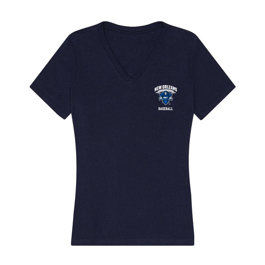 New Orleans - NCAA Baseball : Brycen Smith - Women's V-Neck T-Shirt-0