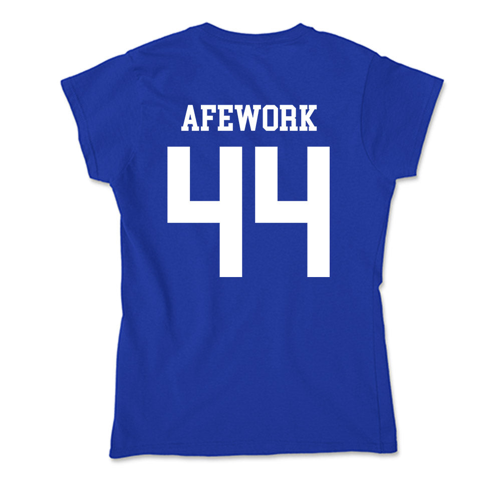 Texas A&M Corpus Christi - NCAA Baseball : Isaiah Afework - Soft Style Women’s T-Shirt-1