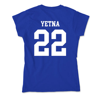Texas A&M Corpus Christi - NCAA Men's Basketball : Franck Yetna - Soft Style Women’s T-Shirt-1