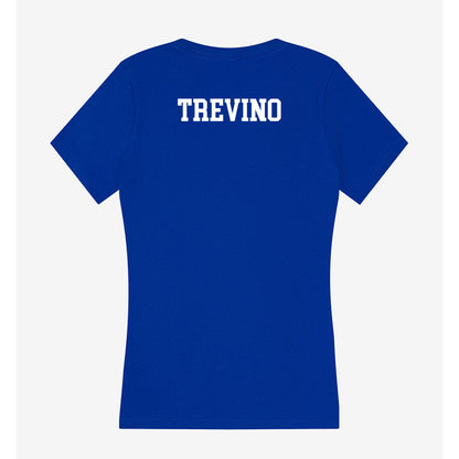 Texas A&M Corpus Christi - NCAA Men's Track & Field : Jacob Trevino - Women's V-Neck T-Shirt-1