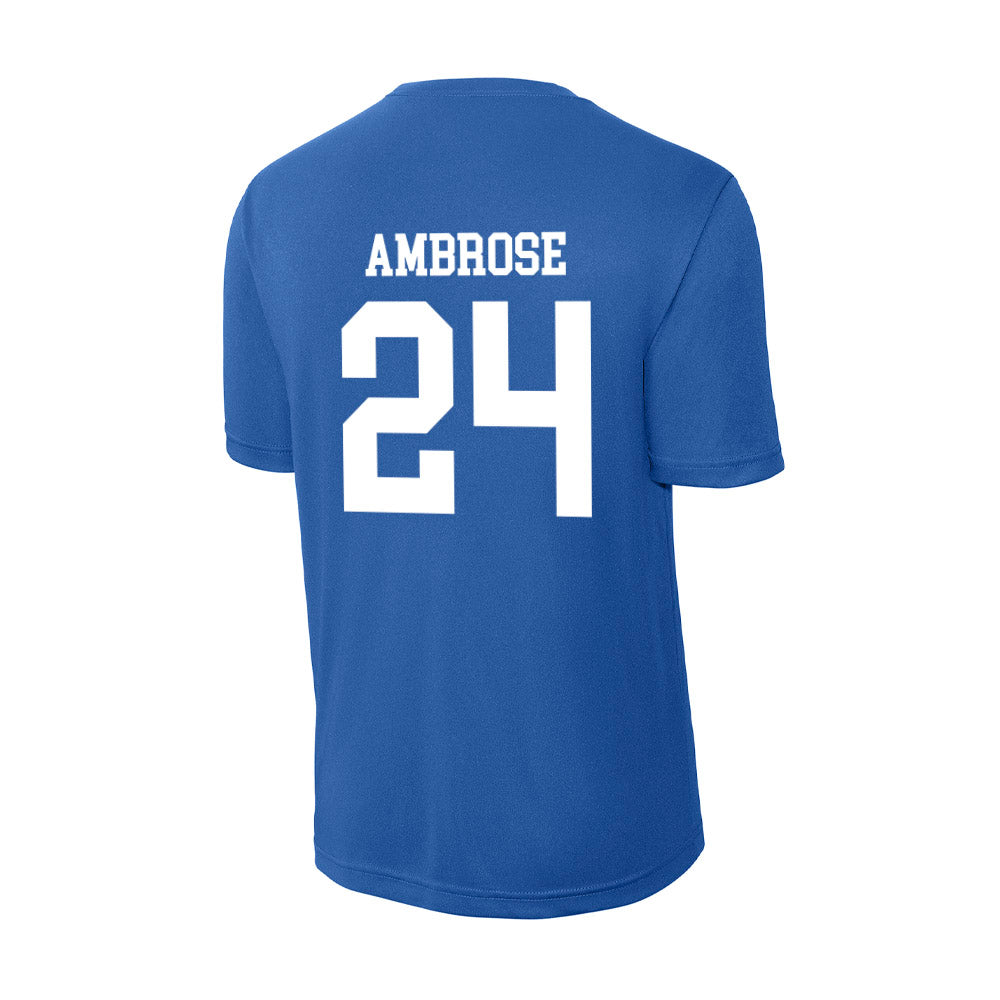 Texas A&M Corpus Christi - NCAA Men's Basketball : Jamal ambrose - Activewear T-Shirt-1