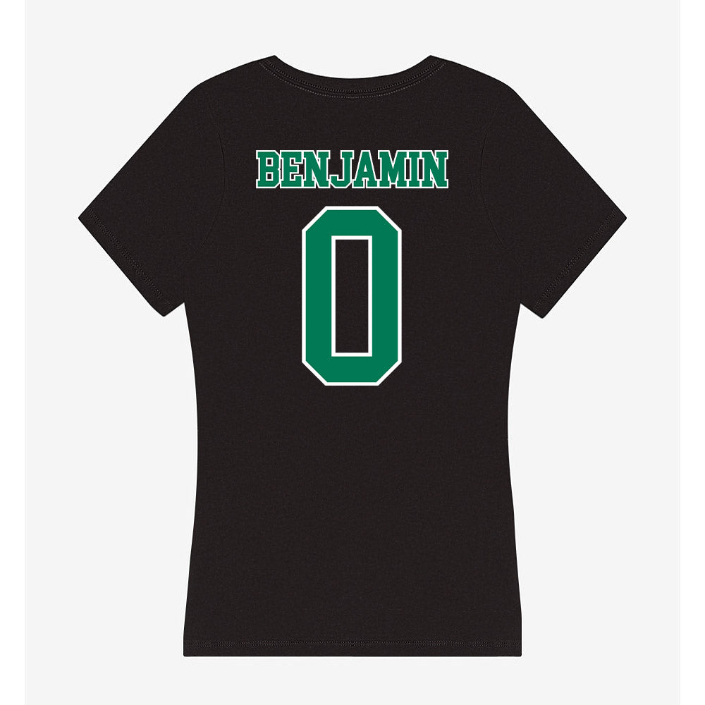 Norfolk State - NCAA Football : Kiron Benjamin - Women's V-Neck T-Shirt-1