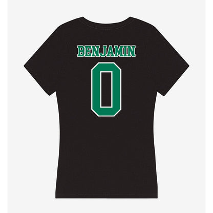 Norfolk State - NCAA Football : Kiron Benjamin - Women's V-Neck T-Shirt-1