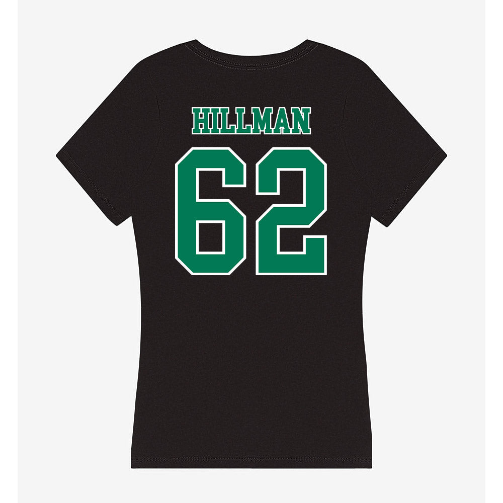 Norfolk State - NCAA Football : Kayden Hillman - Women's V-Neck T-Shirt-1