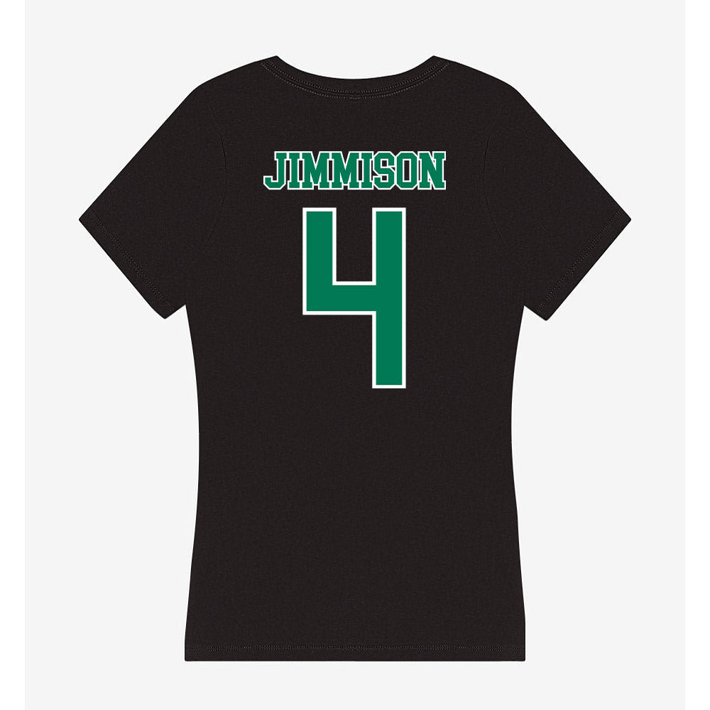 Norfolk State - NCAA Football : Kahleef Jimmison - Women's V-Neck T-Shirt-1