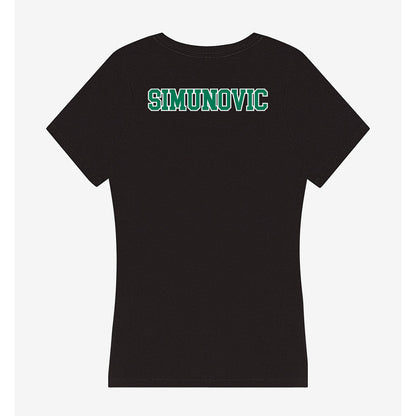 Norfolk State - NCAA Men's Tennis : Dominik Simunovic - Women's V-Neck T-Shirt-1
